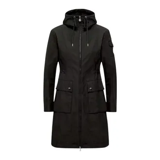 Moncler Parkas, female, Black, Size: XS Laerte Long Parka