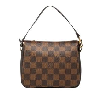 Louis Vuitton Pre-owned Trousse Make-up Pouch - Dames - Pre-owned - Bruin - Maat: ONE Size Leer