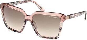 Guess GM00009 53P Womens Sunglasses Pink Size 58