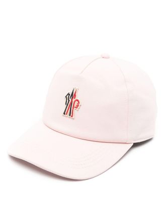 Moncler Hoed met logopatch - Roze