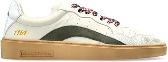 Dsquared2 Rider Sneakers - Heren - Sneakers - Beige - 41 EU - Leer - Schoenen