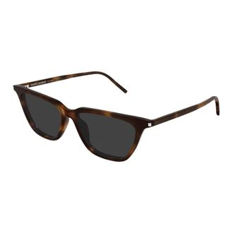 Saint Laurent Sunglasses, female, Brown, Size: 53 MM Sulpice Thin Sunglasses