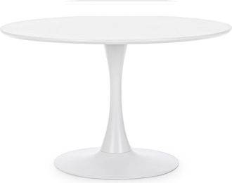 BIZZOTTO Mesa Bloom blanca d120