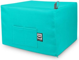 Happers Happers - Puff Cama Confort Turquesa &Uacute;nico Turquesa