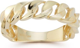Ember Fine Jewelry 14K Gold Curb Link Ring