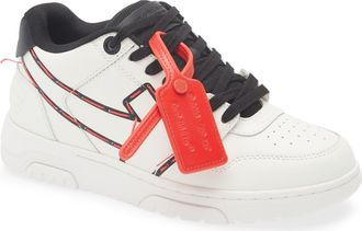 Off-white Out Of Office Sneaker in White - Black at Nordstrom, Size 10.5Us