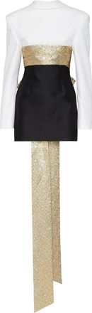 Dsquared2 Abito corto con fiocco - Bianco