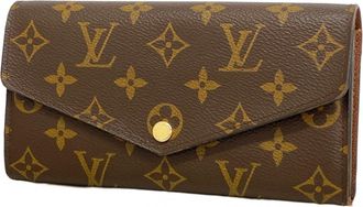 Louis Vuitton Brown Long Wallet (Bi-Fold) (Pre-Owned)