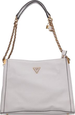 Guess Shemara Charm Shopper - Dames - Schoudertassen - Grijs - ONE Size - Katoen - Tassen