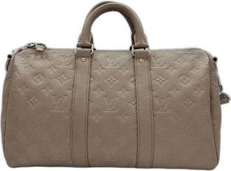 Louis Vuitton Vintage, unisex, Beige, ONE Size, Pre-owned Vintage Boston Bag