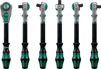 Wera Giratorio Y Posiblemente Trinquete Zyklop Speed 3/8 Pulgadas Z.72 L.199mm Mango 2k Wera