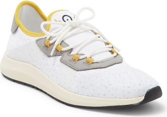 Official Program Knit Trainer Sneaker in Light Grey/Dark Yellow at Nordstrom Rack, Size 10.5