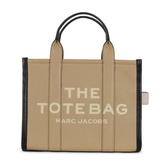 Marc Jacobs Stijlvolle Medium Tote Tas - Dames - Shoppers - Bruin - ONE Size - Leer - Tassen