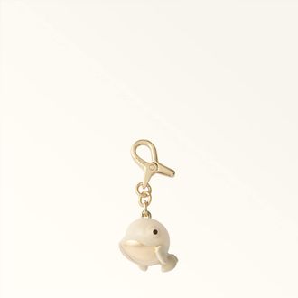 Furla Hashtag Charm Toni Panna White Metal + Enamel Woman