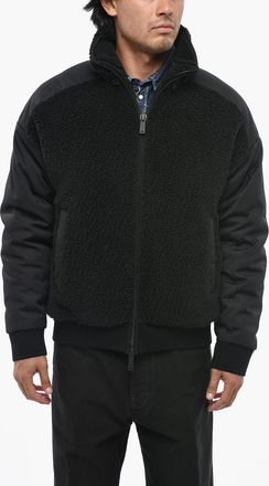 Dsquared2 ICON Padded Jacket with Faux Fur Details Dsquared2
