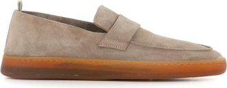Officine Creative Herbie 001 Loafer - Heren - Loafers - Beige - 44 EU - Su&egrave;de - Schoenen