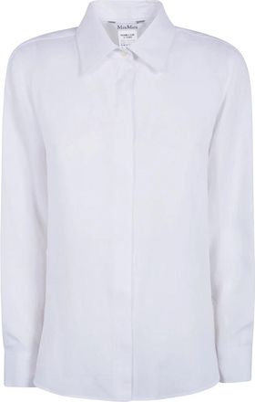 Max Mara Shirts - Dames - Overhemden - Wit - L - Overhemden
