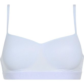 Calvin Klein Sensual Sheer Wire Free Bra in Halogen Blue at Nordstrom Rack, Size Medium