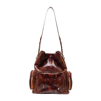 CLARIS VIROT Tassen - Dames - Tassen - Bruin - Maat: ONE Size Leer