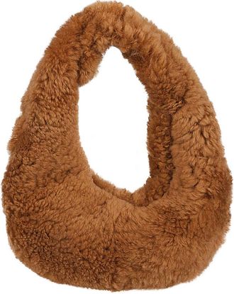 Anita Bilardi Faux Fur Shoulder Bag