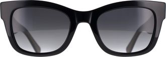 Kate Spade New York Cat Eye Womens Black Glitter Grey Dark Gradient KS Aimee/S - One Size