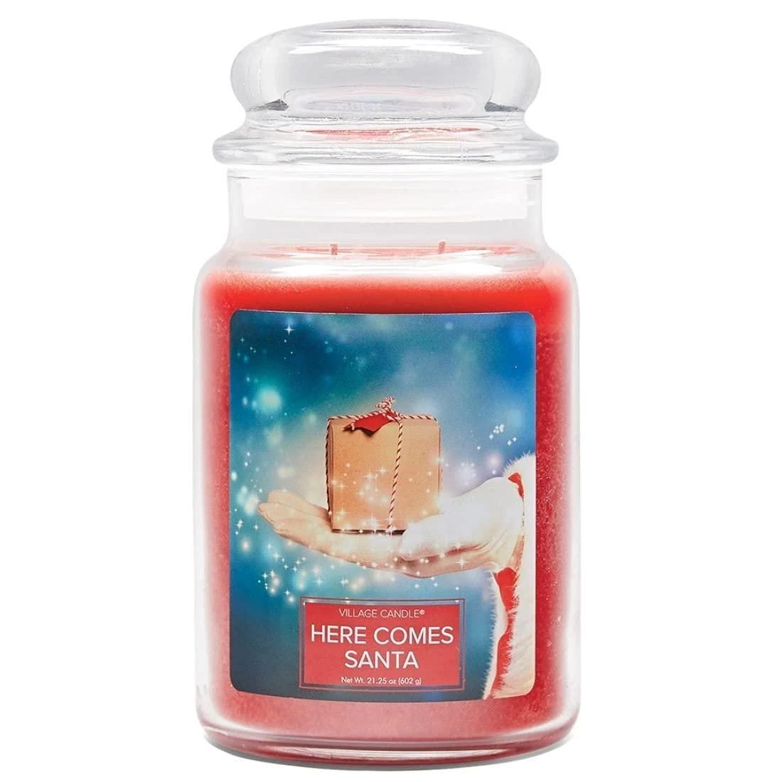 Village Candle Duftkerze ‚Clarity‘ – 740g, 170h Brenndauer, Spa-Duft Mit Zitrone & Bergamotte