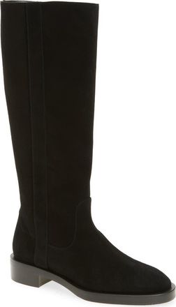 Stuart Weitzman Lenora Knee High Boot in Black Suede at Nordstrom Rack, Size 9.5