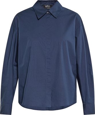 Usha Overhemd Dames marine