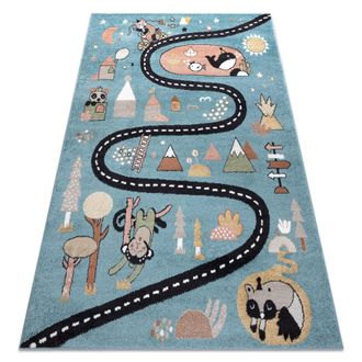 RugsX RugsX Fun Rug in Blue | Size: 240 cm x 330 cm