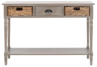 Safavieh Muebles de almacenaje de pinewood gris