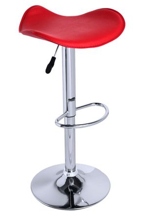 Regalos Miguel Pack 6 Taburetes color rojo en polipiel