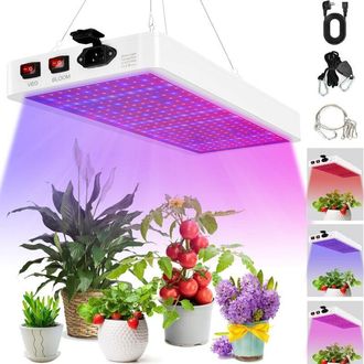 OEM L&aacute;mpara De Cultivo Led De 2000 W Mejorada Con 312 Led De Espectro Completo Para Plantas De Interior, Verduras Y Flores