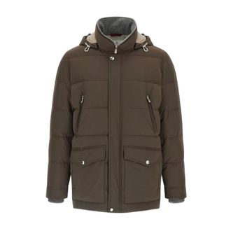 Brunello Cucinelli Hombre, Chaquetas, Marr&oacute;n, Talla: S
