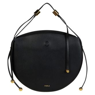 Furla Shoulder Bags, female, Black, ONE SIZE, Moonstone M Shoulder Bag