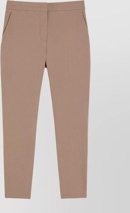 Max Mara tailored slim fit cropped trousers