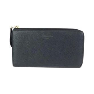 Louis Vuitton Pre-owned Wallets, female, Black, Size: ONE SIZE Pre-owned Long Wallet (bi-fold)
