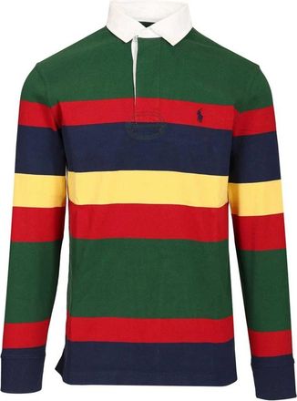 Polo Ralph Lauren Tops, Heren, Veelkleurig, S, Katoen, Iconic Rugby Shirt