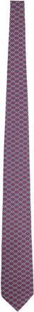 Ferragamo Multicolor Logo Printed Tie