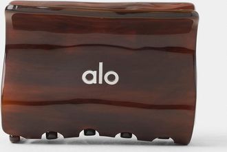 Alo | Effortless Claw Clip in Brown Tortoise