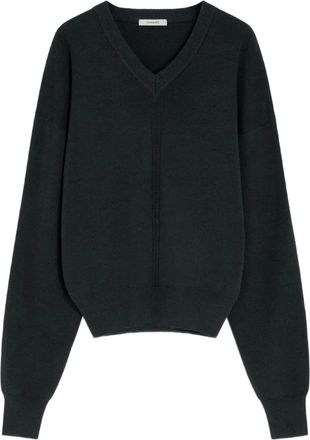 Christophe Lemaire Maglione con scollo a V - Nero