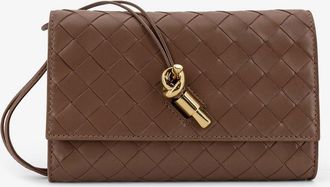 Bottega Veneta Borsa a tracolla Andiamo in pelle con motivo Intrecciato - BOTTEGA VENETA - gender_Woman