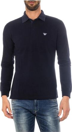 Armani Jeans Klassieke Polo Shirts voor Mannen - Heren - Polos - Blauw - 2XL - Tops