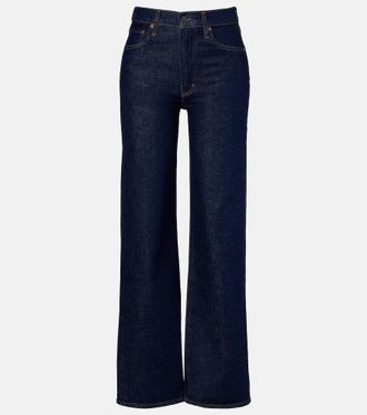 A Gold E Jeans Harper a vita media e gamba larga