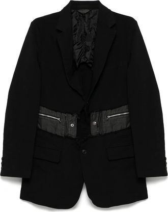 Comme Des Garçons Blazer monopetto - Nero