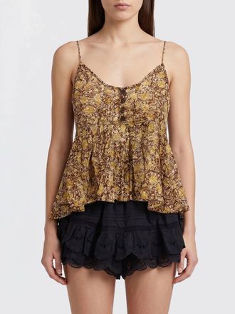 Isabel Marant Top Lirhetta Isabel Marant Etoile in cotone con stampa floreale