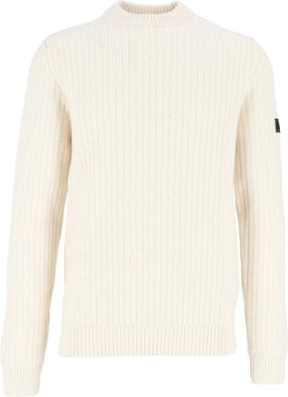 Barbour Truien & Vesten, Heren, Wit, XL, Oxham Crew Jumper