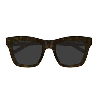 Saint Laurent Sunglasses Sl M156 002 Brown/Dark Gray Women