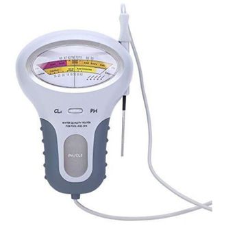 OEM Testeur De Chlore Et De Ph - &Eacute;cran Num&eacute;rique R&eacute;tro&eacute;clair&eacute; - Pour Piscine Et Spa Familiale - 1 Pi&egrave;ce