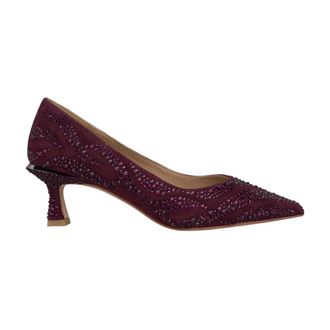 Alma En Pena Lage schoen met details - Dames - Pumps - Rood - 37 EU - Schoenen