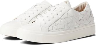 Vaneli Women Yolen Star Sneakers In White Nappa